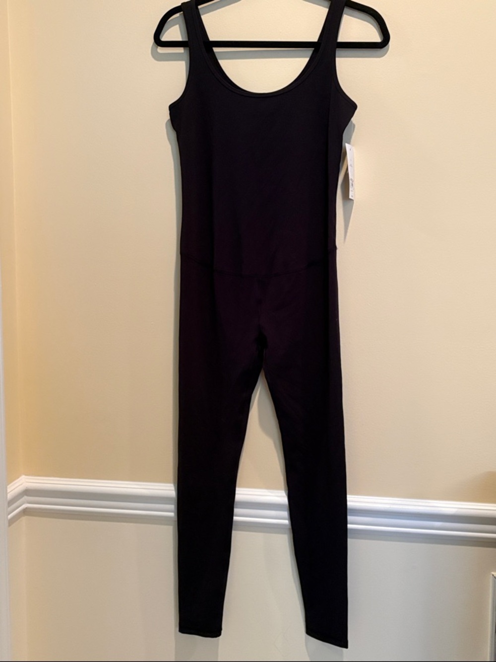 NWT Women's Black Sleeveless Pregnancy Jumpsuit XS